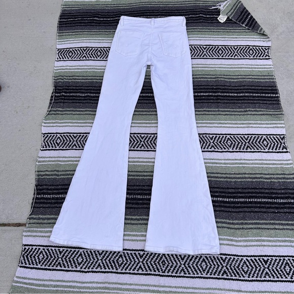 Hudson jeans holly high rise bell bottom flare white jeans - Picture 14 of 14